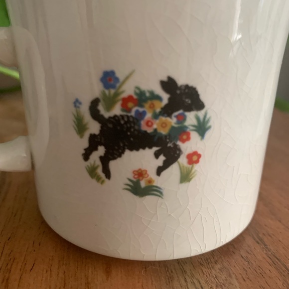 Vintage Arklow Pottery of Ireland Mug Nursery Rhyme Mary Had Little Lamb - Picture 3 of 7